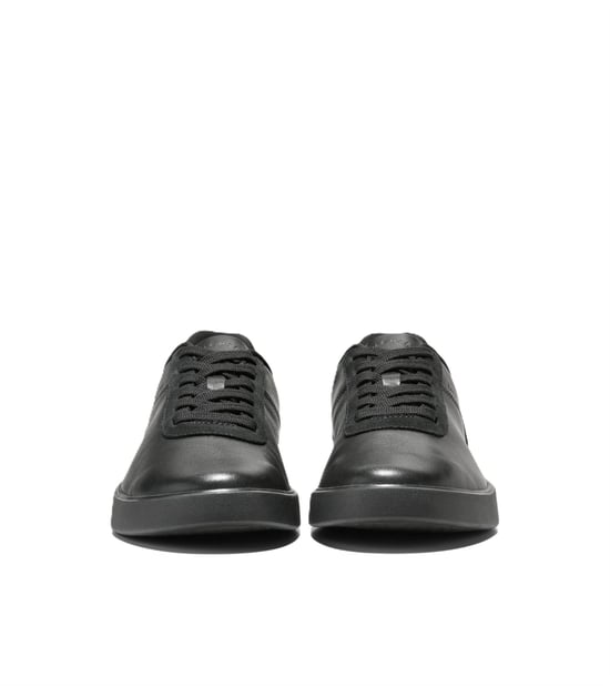 Cole Haan Grand Crosscourt Packaway Leather Men's Black Trainers - Image 3