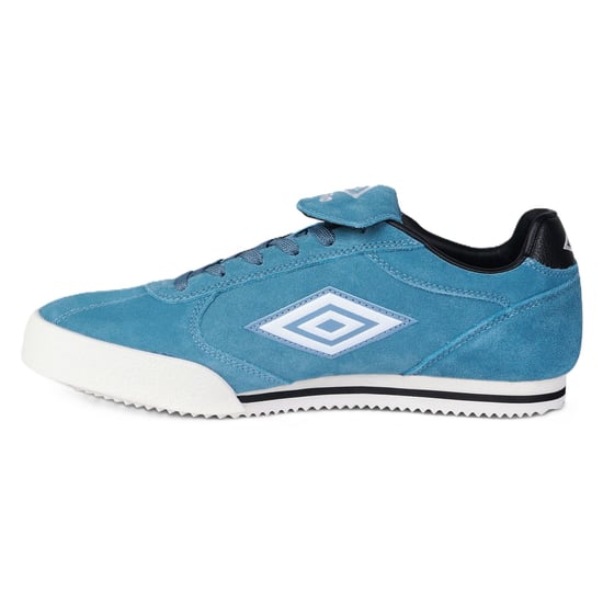 Umbro 5V5 Suède Blauw Mirage/Wit Zand/Zwarte Sneakers - Image 2