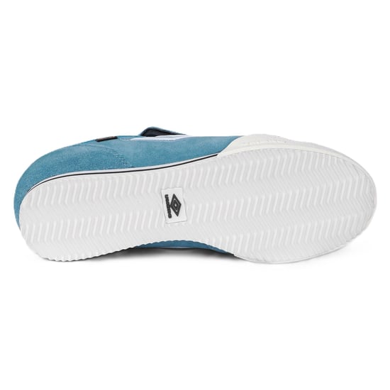Umbro 5V5 Suède Blauw Mirage/Wit Zand/Zwarte Sneakers - Image 4