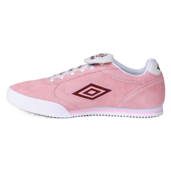 Umbro 5V5 Suede Impatients Pink/Red Dahlia Trainers - Image 2