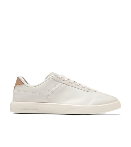 Cole Haan Grand Crosscourt Packaway Leather Men's Ivory Trainers - Image 2
