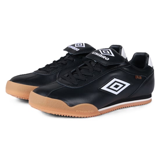 Umbro 5V5 Leren Zwart/Antiek Wit Sneakers - Image 3