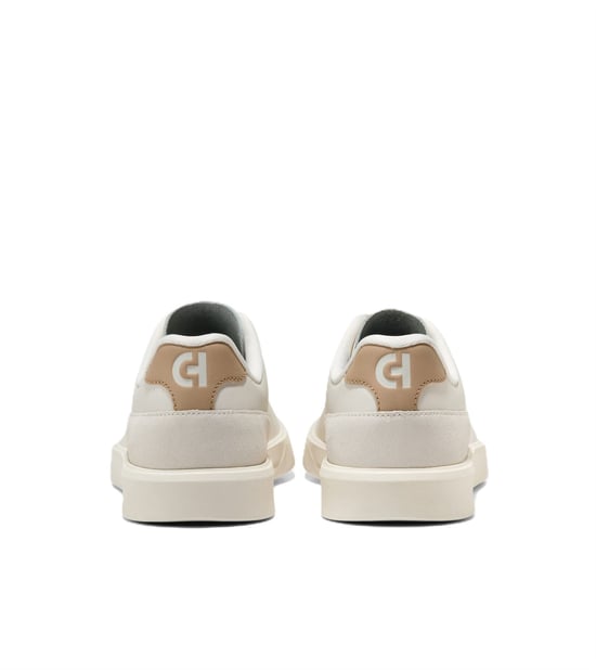 Cole Haan Grand Crosscourt Packaway Leather Men's Ivory Trainers - Image 4