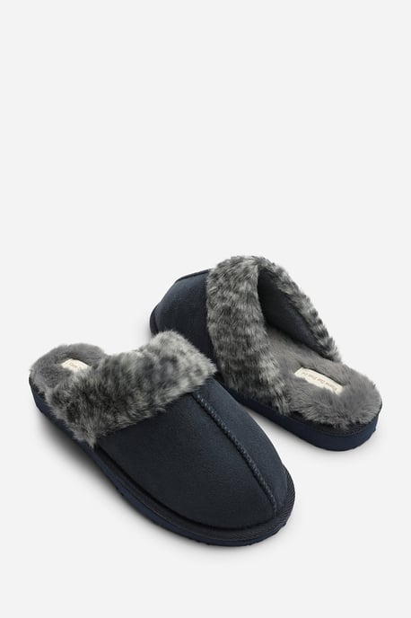 Wheres That From Womens Comfort Trim Mule Slipper - Image 3