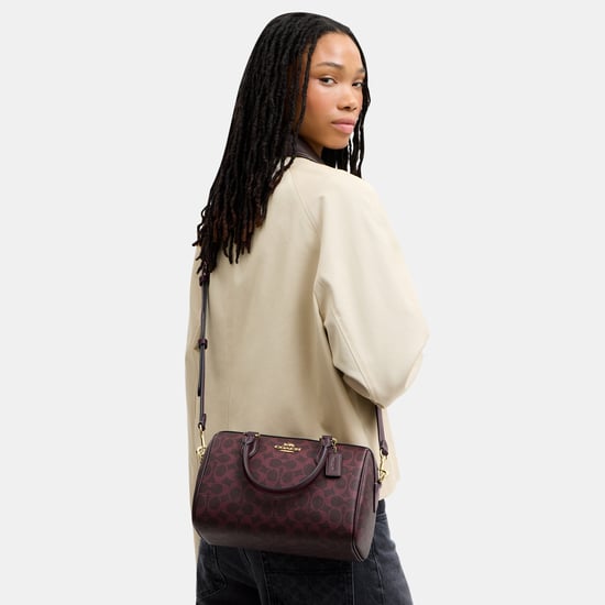 Rowan Satchel Bag In Signature Canvas - Image 6
