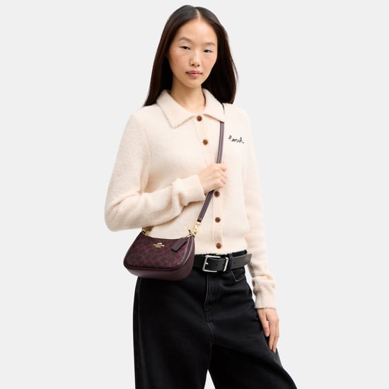 Teri Mini Crossbody Bag In Signature Canvas - Image 6
