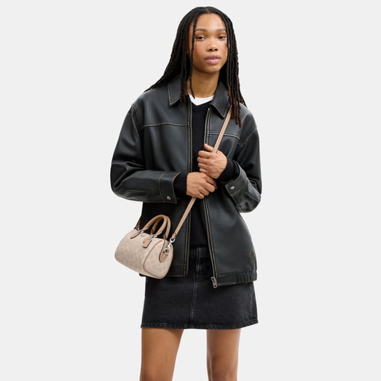Mini Rowan Crossbody Bag In Signature Canvas - Image 6