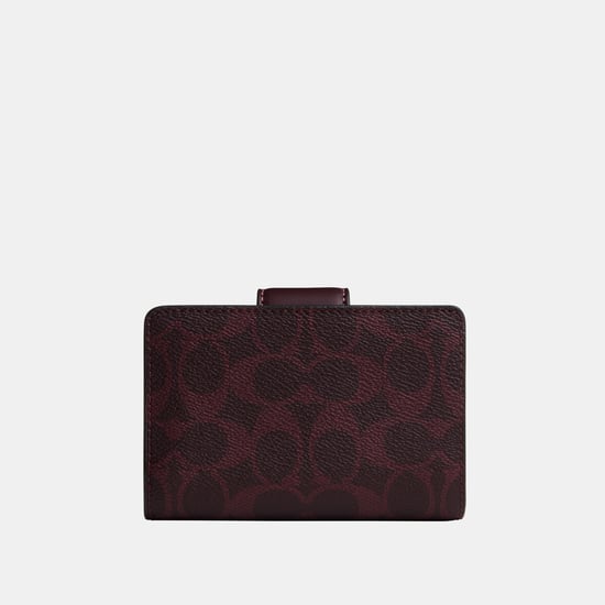 Medium Corner Zip Wallet In Signature Canvas - Image 2