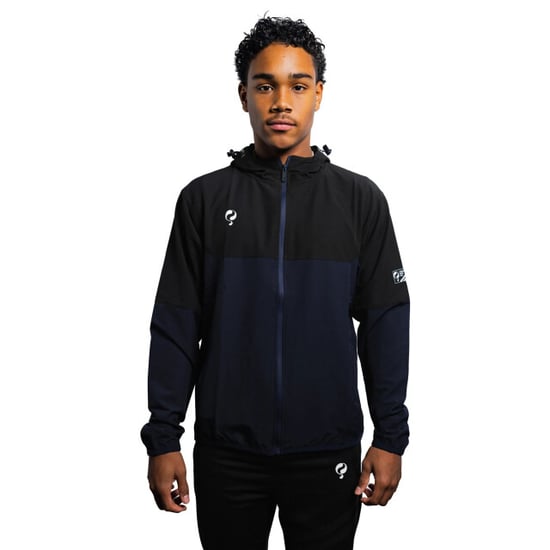 Q1905 Kasius active trainingsjack navy//wit - Image 1