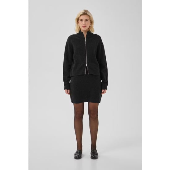 My Essential Wardrobe mwtracy knit zip cardigan 10705644 100379 - Image 4