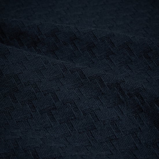 Ted Baker Morar Mens Navy Knitted Polo Shirt - Image 4