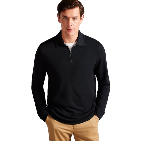 Ted Baker Karpol Mens Black Modal Sweater - Image 3