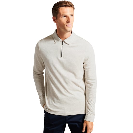 Ted Baker Karpol Mens Cream Modal Sweater - Image 3