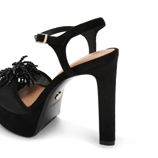 Carvela Satin Lucia Platform Sandals - Image 3