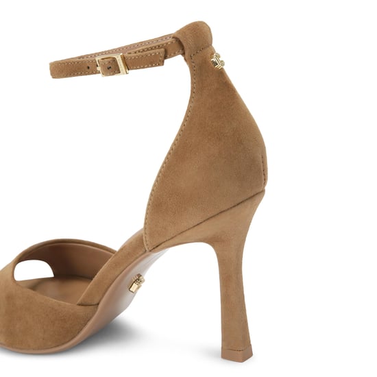 Carvela Suede Corletta Sandal Wide Fit Sandals - Image 3