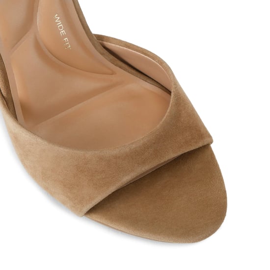 Carvela Suede Corletta Sandal Wide Fit Sandals - Image 4
