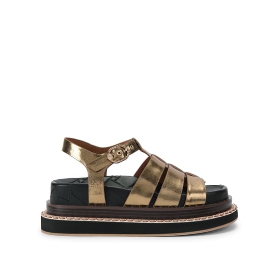 Kurt Geiger London Leather Orson Fisherman Sandals - Image 1