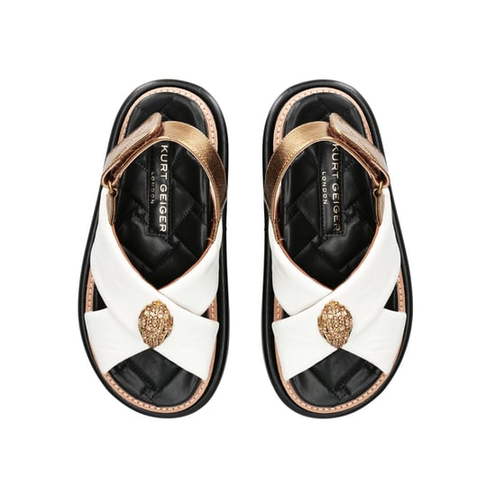 Kurt Geiger London Leather Orson Cross Strap Sandal Sandals - Image 2