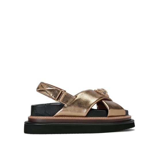 Kurt Geiger London Leather Orson Cross Strap Sandal Sandals - Image 1