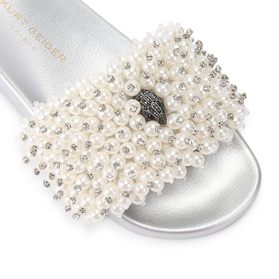 Kurt Geiger London Meena Eagle Bead Sandals - Image 4