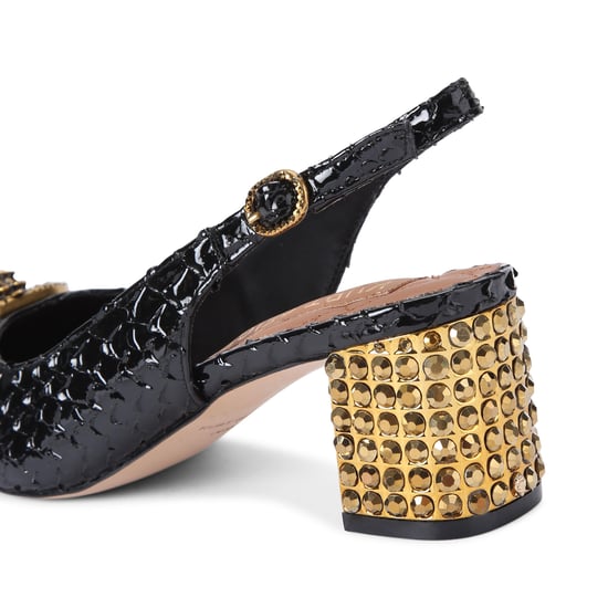 Kurt Geiger London Chelsea Block Slingback Heels - Image 3