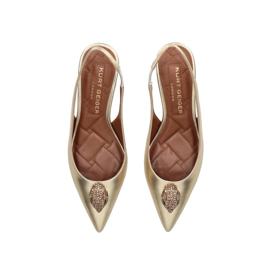 Kurt Geiger London Leather Belgravia Sling Back Heels - Image 2