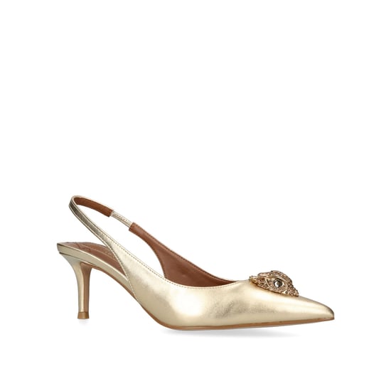 Kurt Geiger London Leather Belgravia Sling Back Heels - Image 4