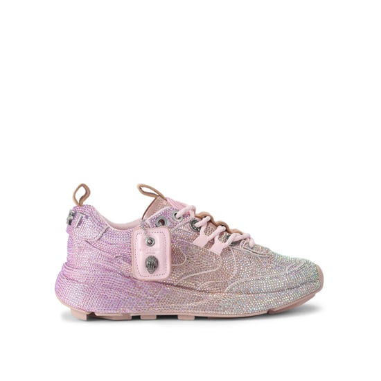 Kurt Geiger London Suede Kurt Crystal Runner Sneakers - Image 1
