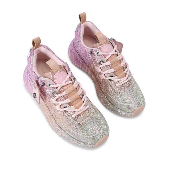 Kurt Geiger London Suede Kurt Crystal Runner Sneakers - Image 2