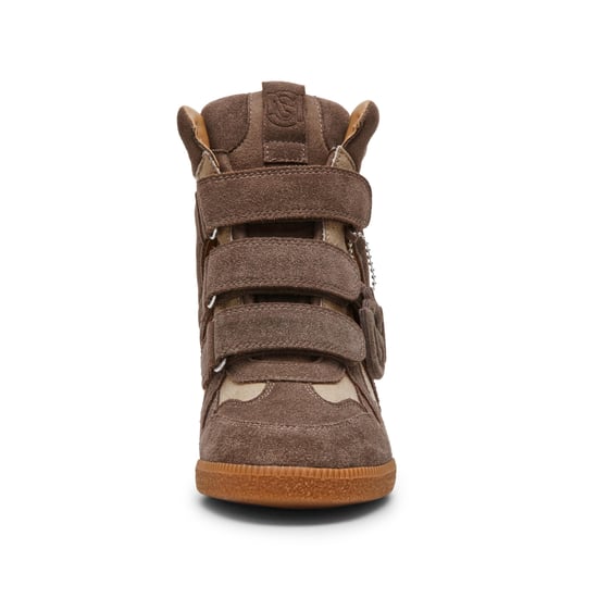 Suede Mavis Taupe Suede Sneakers - Image 2