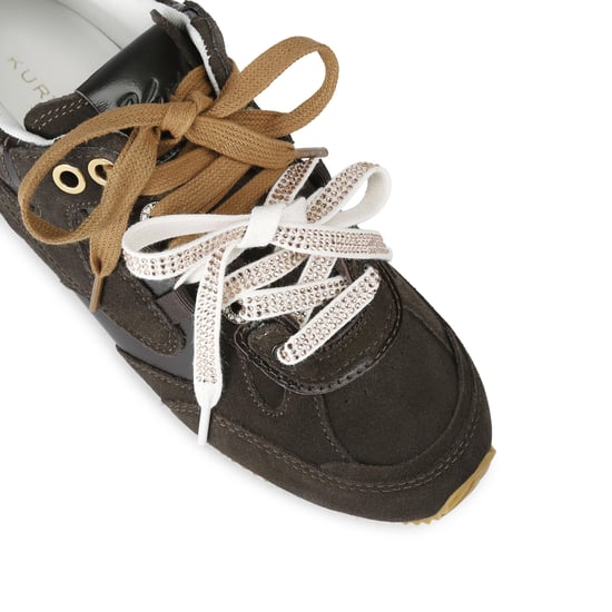 Kurt Geiger London Suede K Slim Runner Sneakers - Image 4