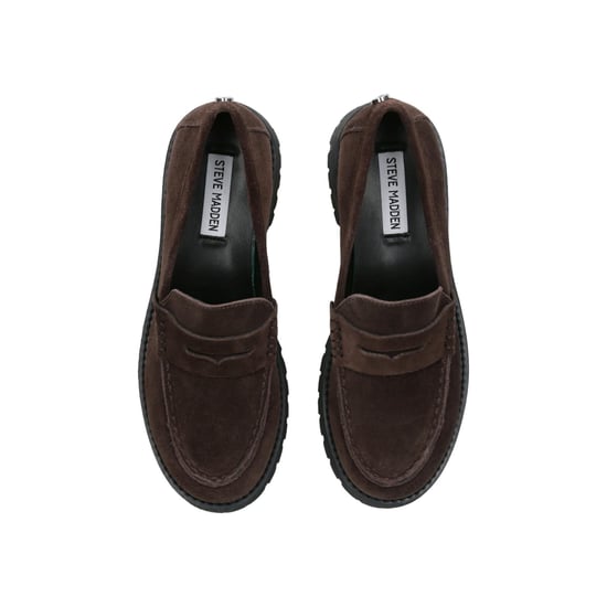 Suede Langsten Brown Suede Loafers - Image 2