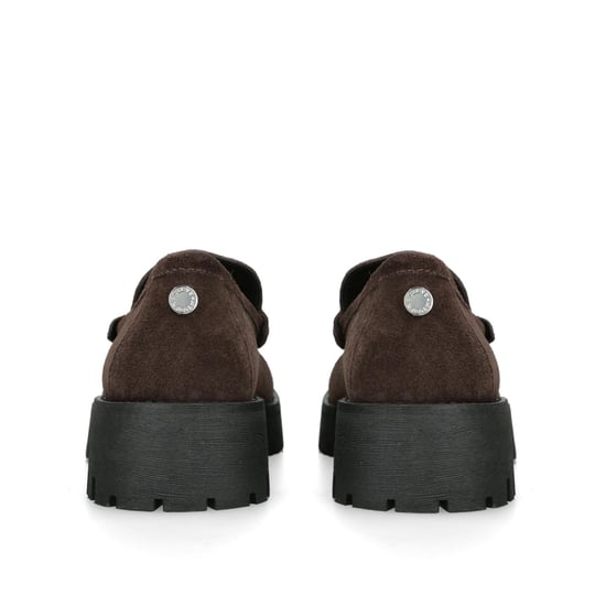 Suede Langsten Brown Suede Loafers - Image 3