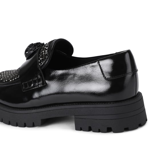 Kurt Geiger London Leather Eagle Crystal Loafer Loafers - Image 3