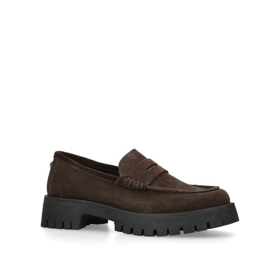 Suede Langsten Brown Suede Loafers - Image 4