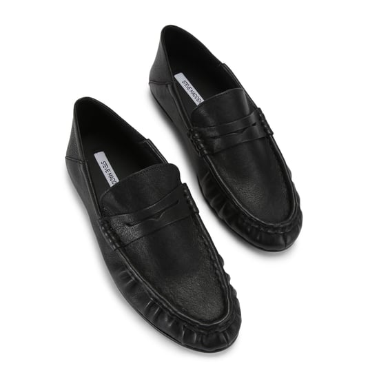 Leather Roger Black Loafers - Image 2
