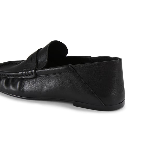 Leather Roger Black Loafers - Image 3