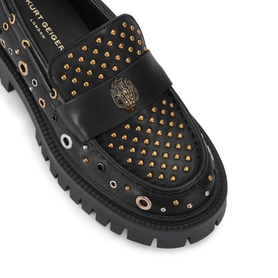 Kurt Geiger London Leather Studded Chunky Loafer Loafers - Image 4