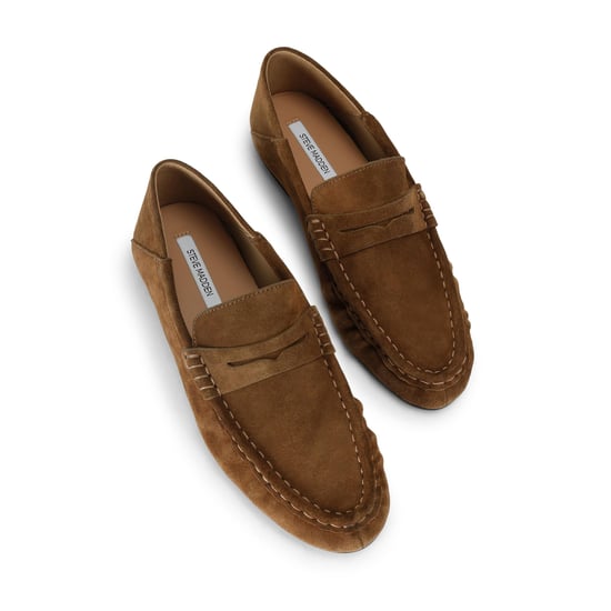 Suede Roger Taupe Suede Loafers - Image 2