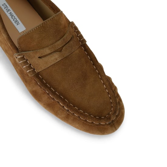 Suede Roger Taupe Suede Loafers - Image 4