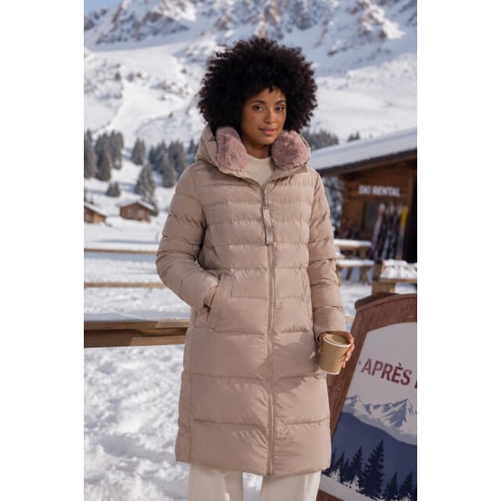 Rino & Pelle padded coat with detachble collar hudson.7002612 11100 mocha latte - Image 2