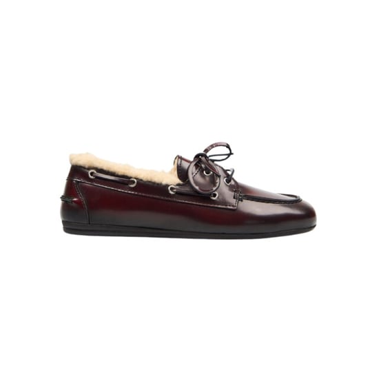 posa Pw103 loafers boat loafer fur box leather - Image 1