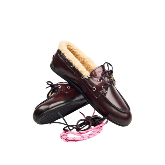 posa Pw103 loafers boat loafer fur box leather - Image 2