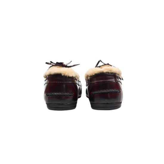 posa Pw103 loafers boat loafer fur box leather - Image 3