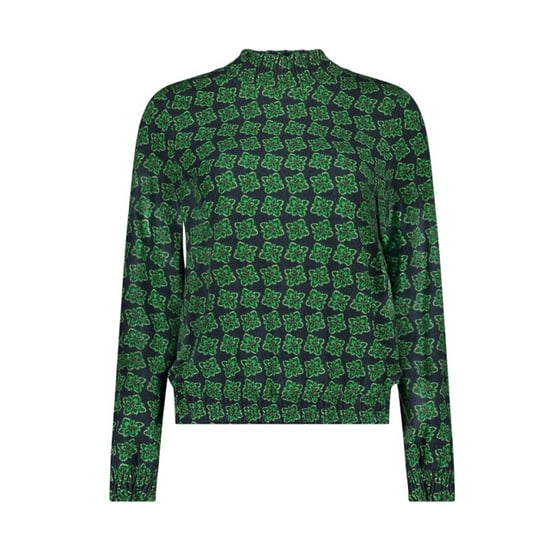 Geisha top 62660-20 530 green/navy - Image 1