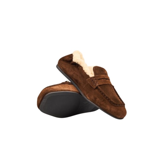Posa Pw246 loafers penny loafer square fur - Image 2
