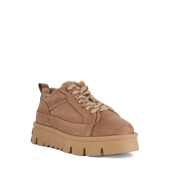 Dune Ladies Estha - Chunky Cleated Sole Lace Up Shoes - Image 1