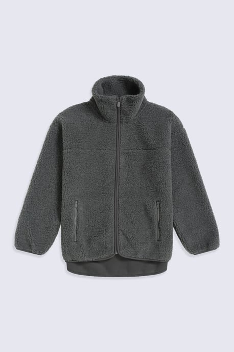 'Anna' Women's Fleece Sweater Full Zip Warm Cosy Jacket - Image 1