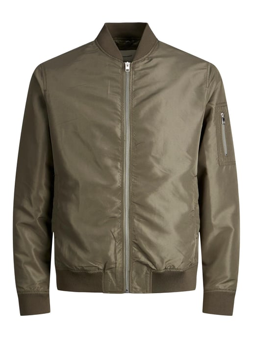 Jack & Jones Mens Zip Fastening Bomber Jacket - Image 1