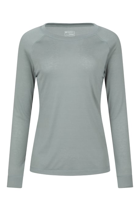 'Talus' Women's Long Sleeve Top Quick Dry Round Neck Thermal Base Layer - Image 1